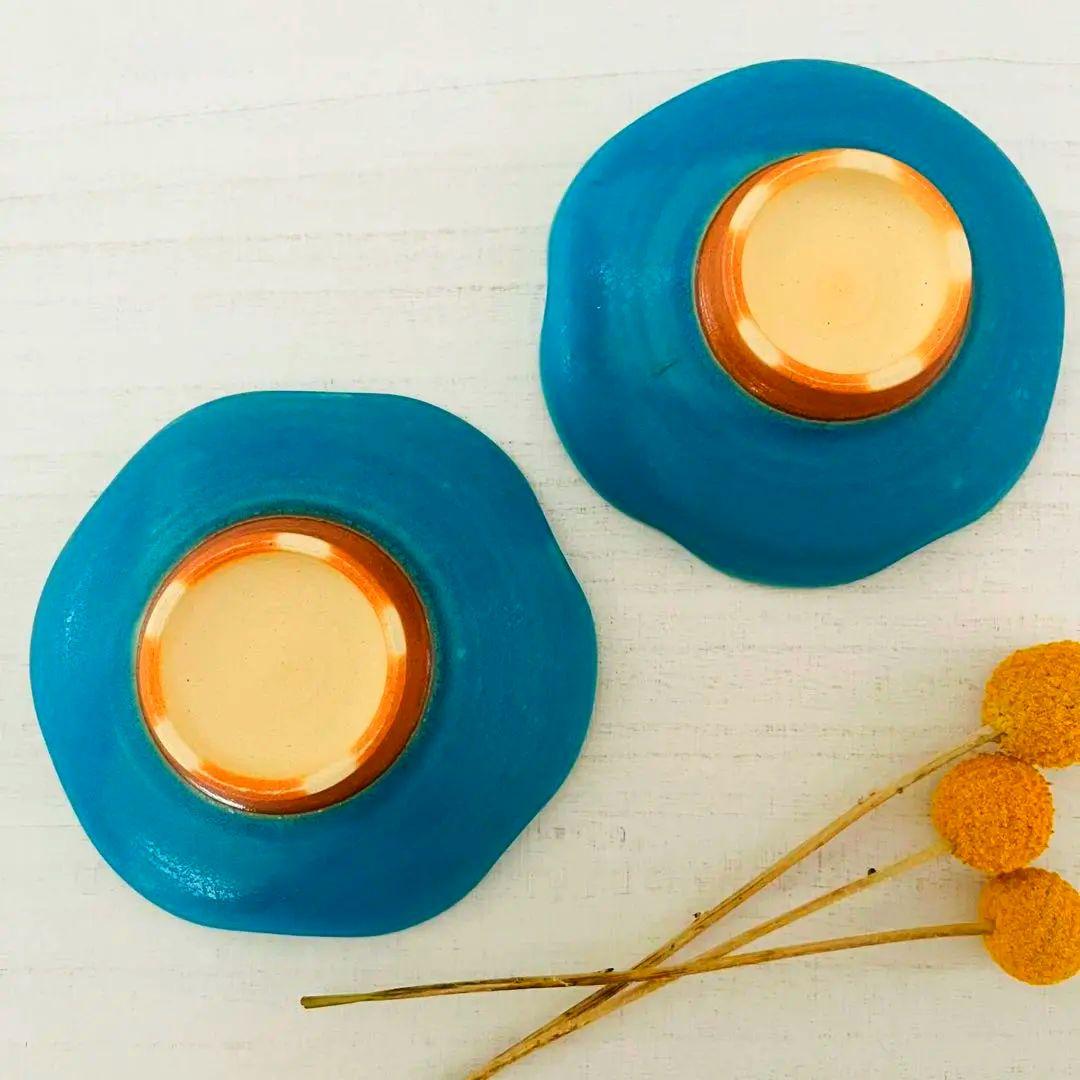 大嶺工房 ペルシャ 輪花小鉢 2点