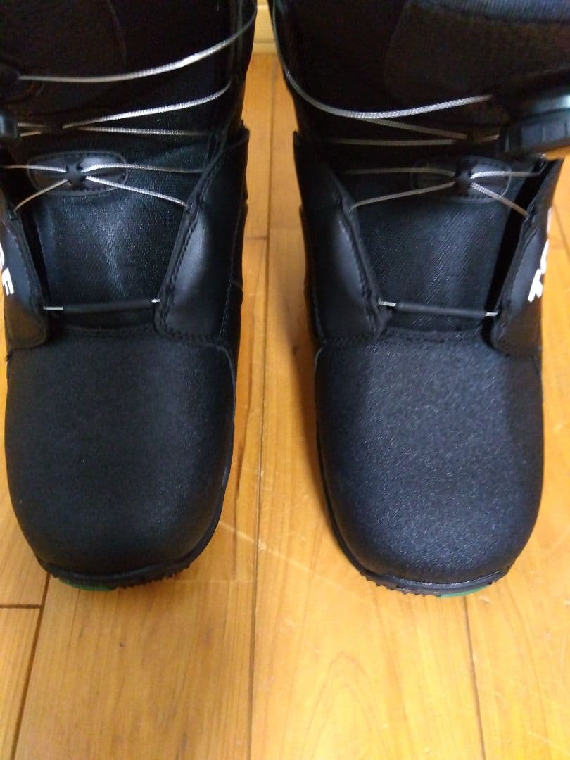 【ゆー】VAS-Y スノーボードブーツ 27.0-27.5 ブラック