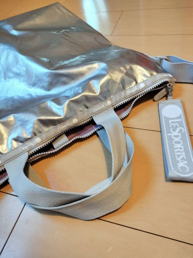 ​訳あり ひとりっぷ レスポートサック グッデイトート シルバー RYUSEI