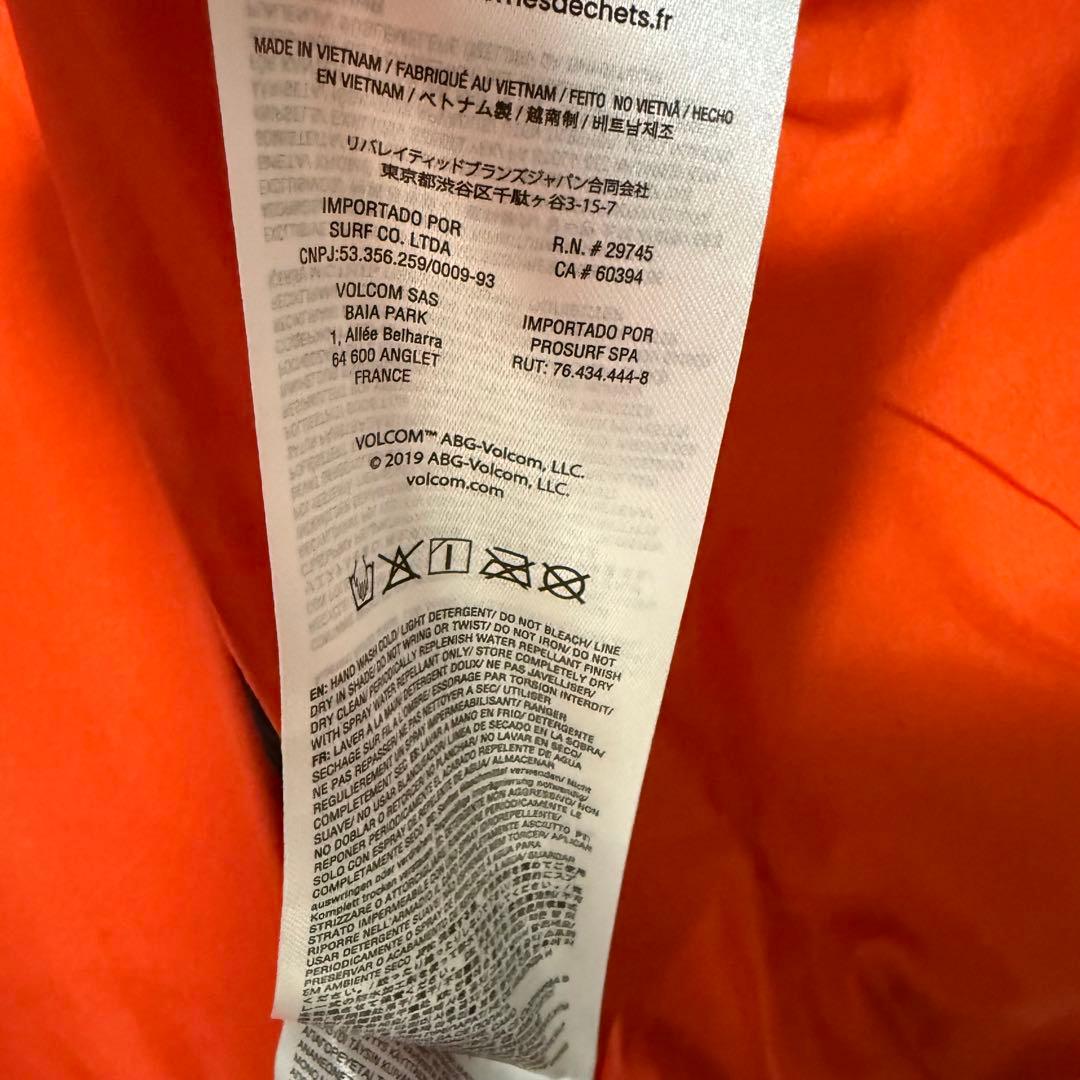 未使用 VOLCOM Iguchi Slack Vest XL バックカントリー