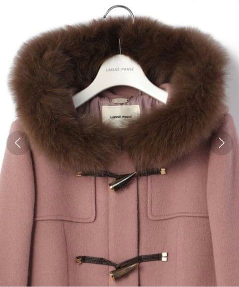 新品レッセパッセ / ダッフルコート ピンク