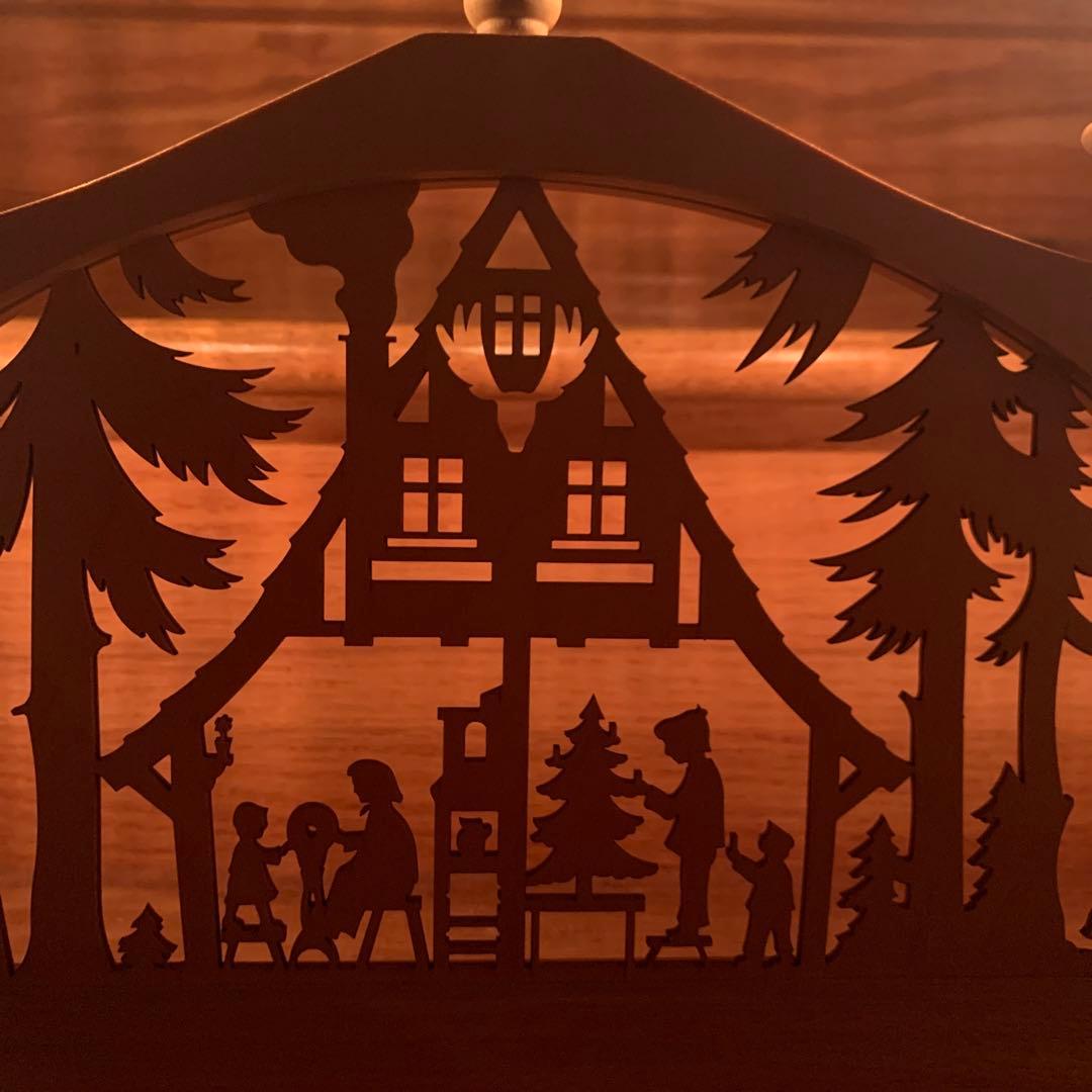 ドイツ製　クリスマス　キャンドルアーチ　希少　木製