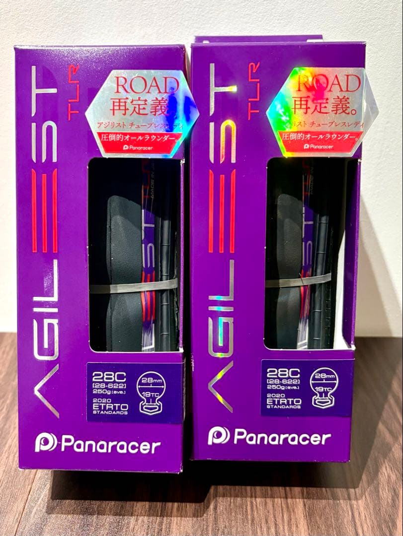新品未使用品　Panaracer AGILE ST 28C TLR 2本セット