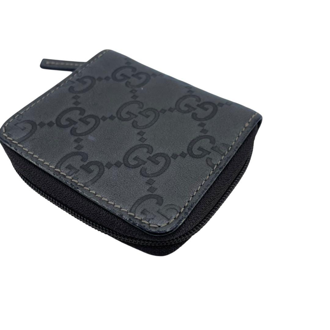 美品GUCCI グッチ ブラウン グッチシマレザー ケース