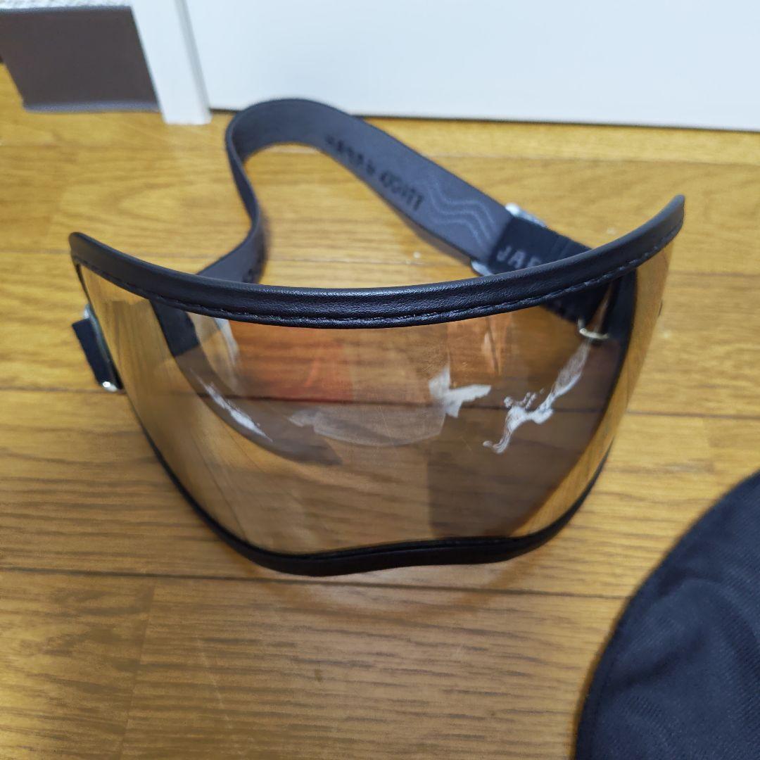 【観賞用】トゥーカッター フルフェイスヘルメット バイザー＆ミラーゴーグル付