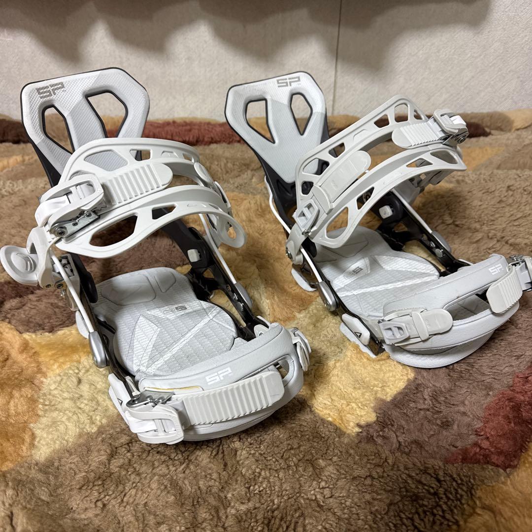 SP スノーボード ビンディング Core ホワイト