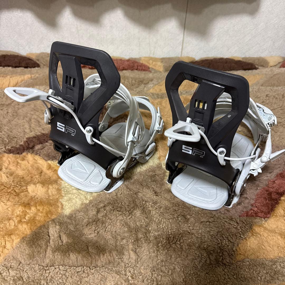 SP スノーボード ビンディング Core ホワイト