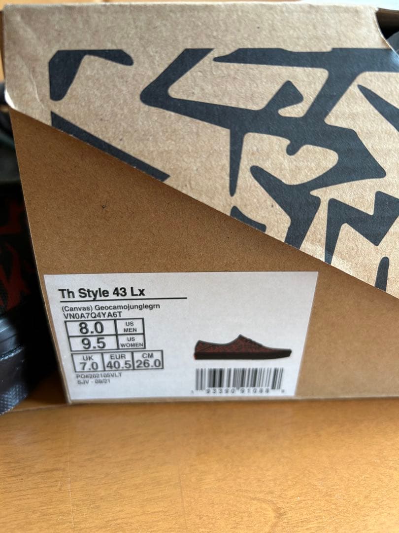 靴 Vans th style 43 lx taka hayashi vault