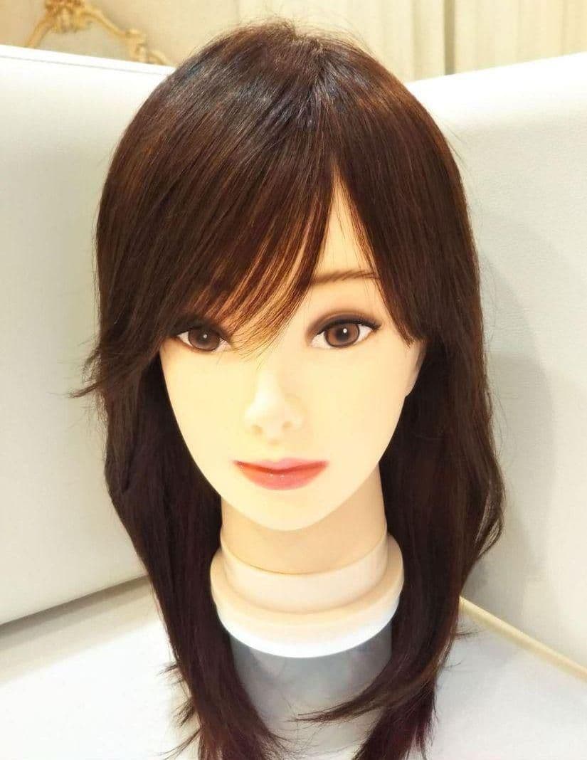 レミー人毛100%美女ウィッグ✨うる艶髪！石原さとみ❣️プレミアム✨美人ロング✨