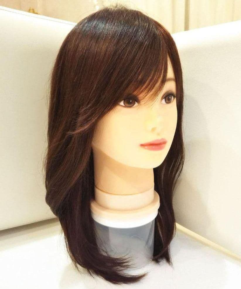 レミー人毛100%美女ウィッグ✨うる艶髪！石原さとみ❣️プレミアム✨美人ロング✨