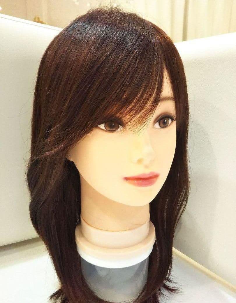 レミー人毛100%美女ウィッグ✨うる艶髪！石原さとみ❣️プレミアム✨美人ロング✨