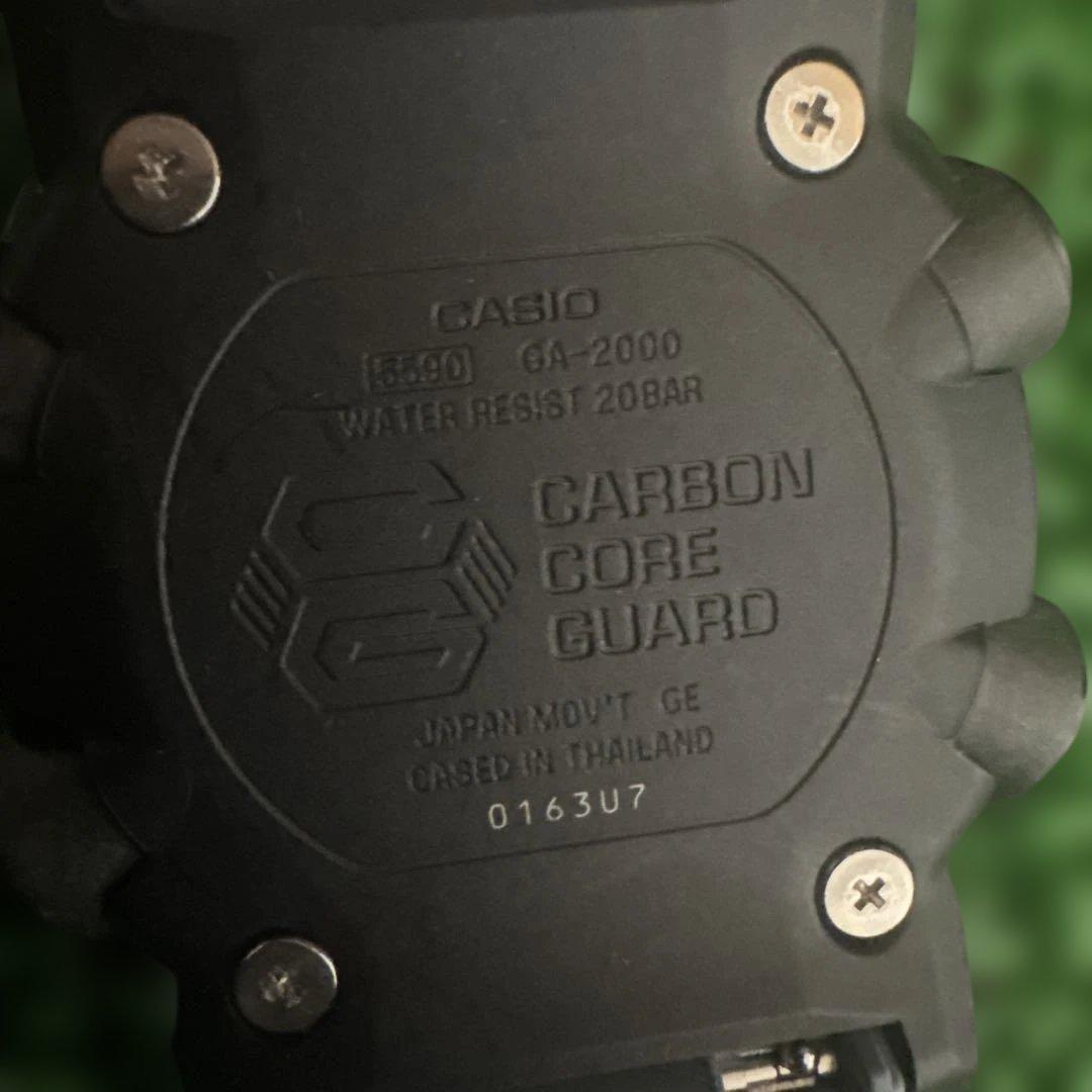 G-SHOCK GA-2000SU-2AJF カーボンコア 動作良好