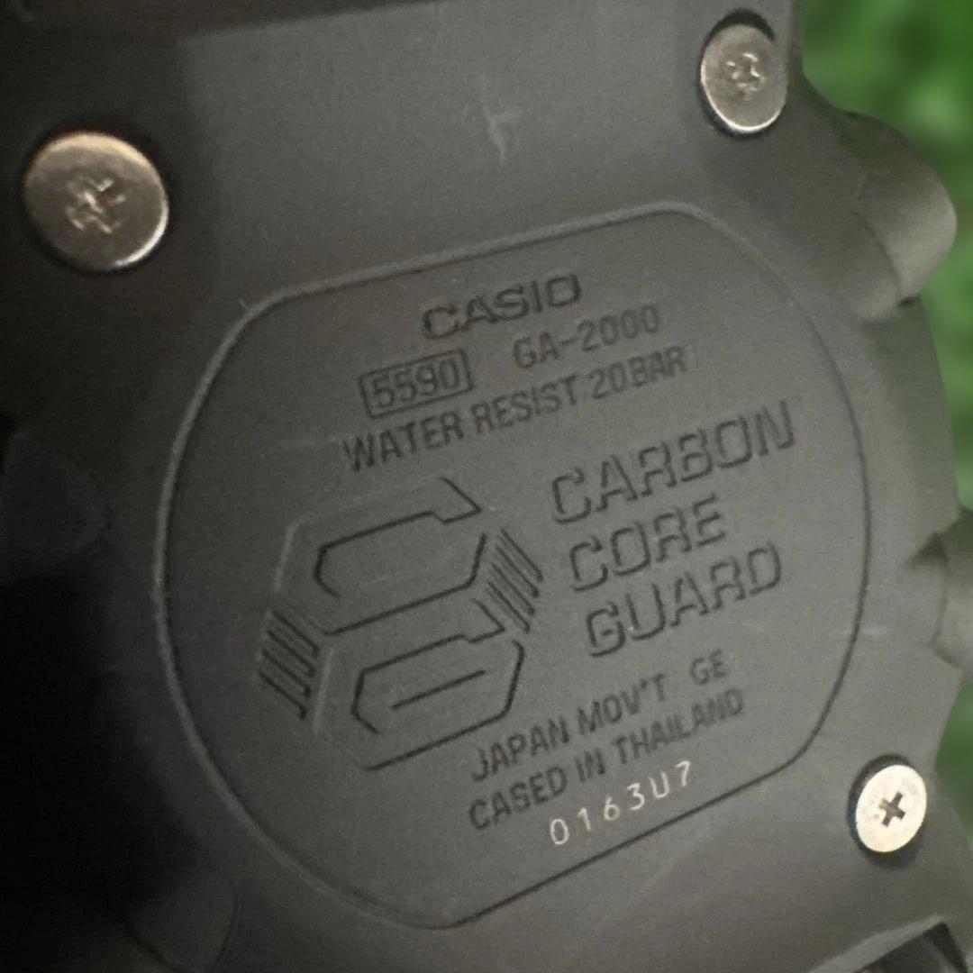 G-SHOCK GA-2000SU-2AJF カーボンコア 動作良好
