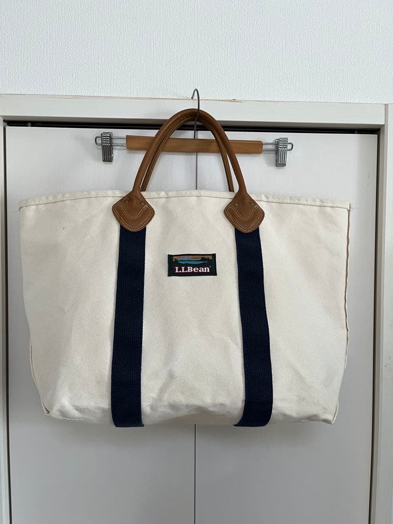 L.L.Bean レザーハンドルボートアンドトート