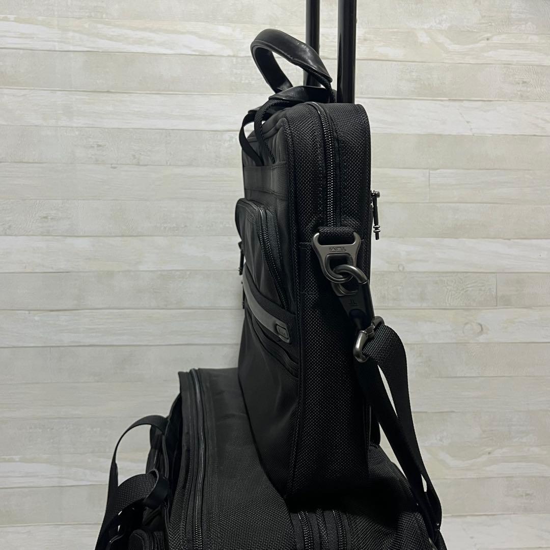 極美品TUMI 2WAYキャリーバッグ ブリーフケース セット T-PASS黒