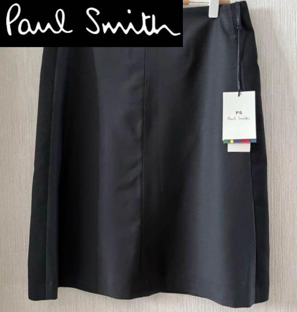 新品未使用☆ポールスミス☆ブラック☆スカート　42サイズ