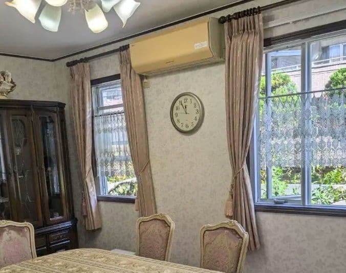 【値下げしました】川島織物 カーテン 2枚セット 98㎝×169㎝ ピンク