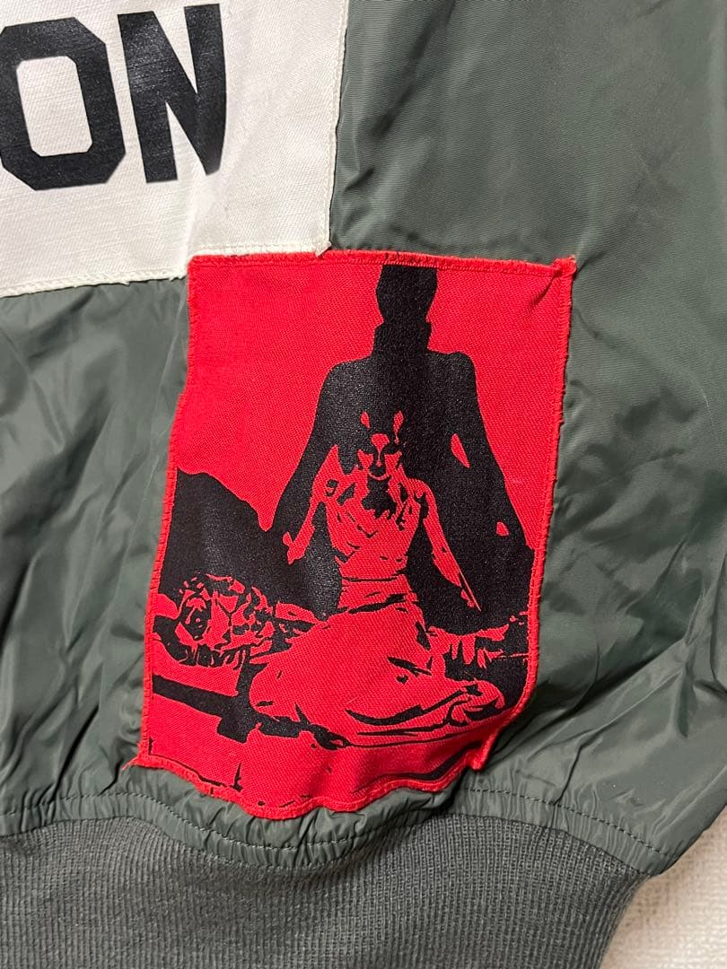 【交渉中】HSTRY BY NAS MA-1 ボンバー ジャケット M ロスコ