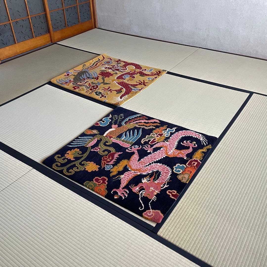 チベタンラグ　ドラゴン