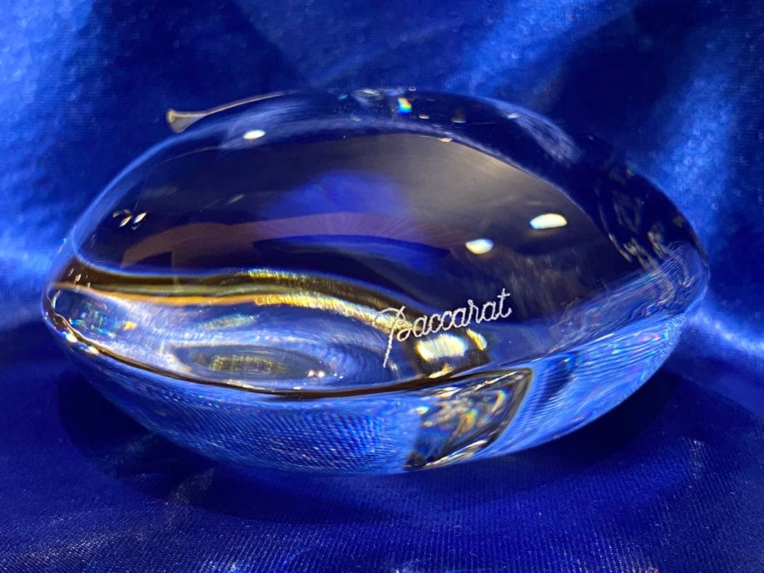 Baccarat 『アモールハート❤️』クリスタル ハート型ペーパーウェイト
