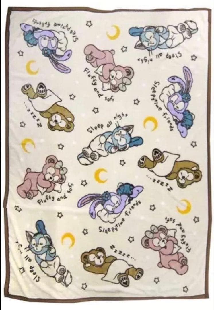 東京ディズニーシー　ダッフィー&フレンズ　スウィートドリームス　毛布　未開封