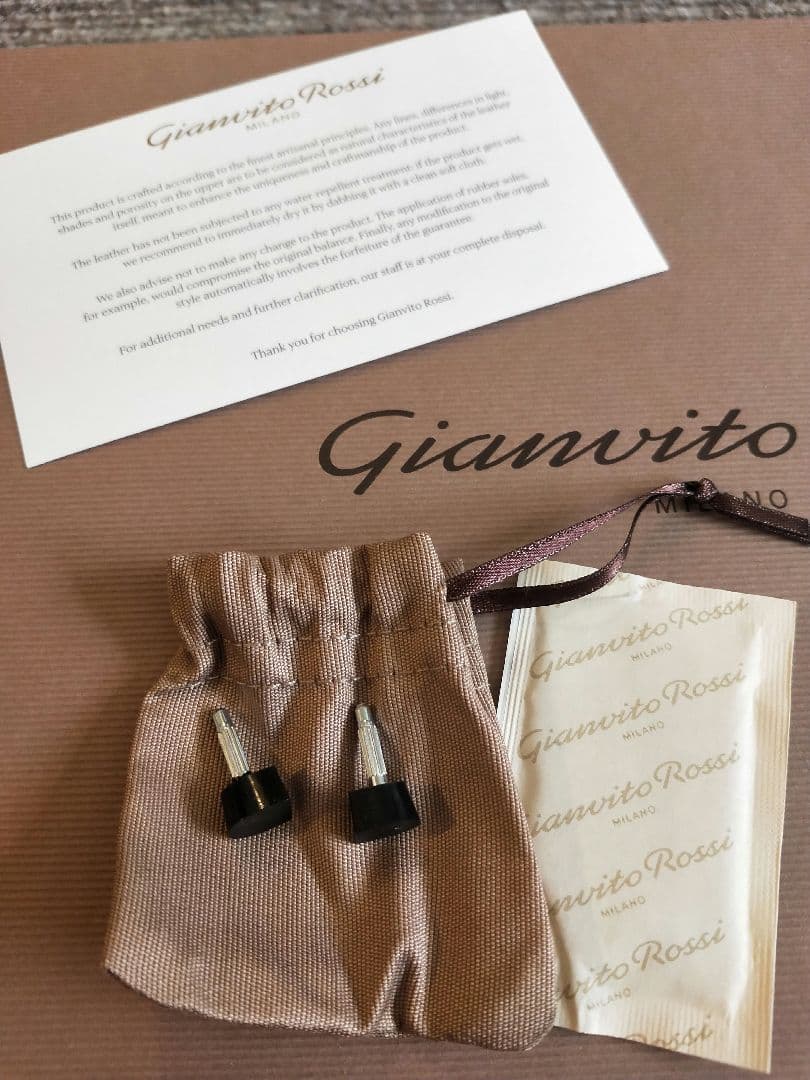 極美品　ジャンヴィトロッシ　パンプス　スエード　ブラウン　アンクルストラップ36