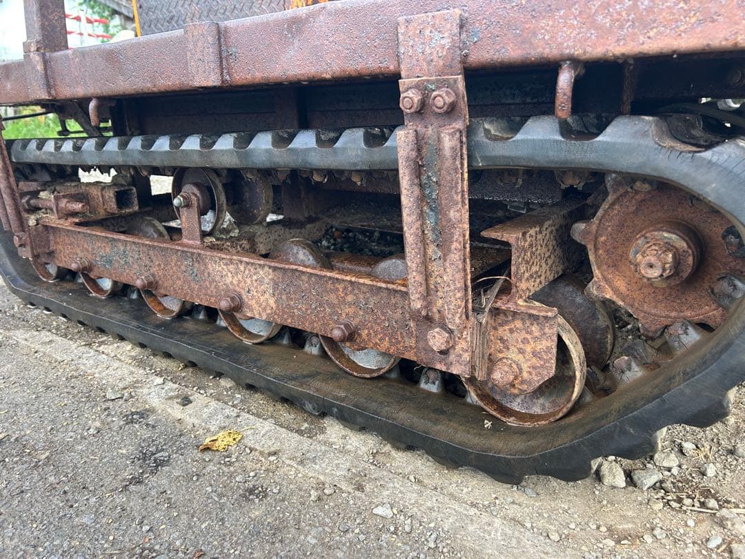 宮崎　日輪　林内車 ウインチ　ディーゼル　10馬力　集材機 木材運搬車　動画あり