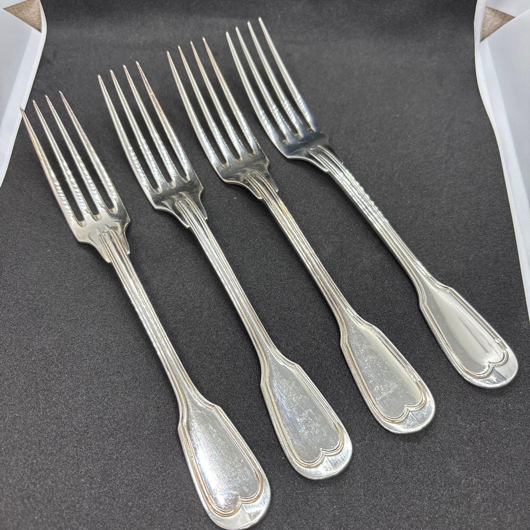 クリストフル シェノン テーブルフォーク4本セット