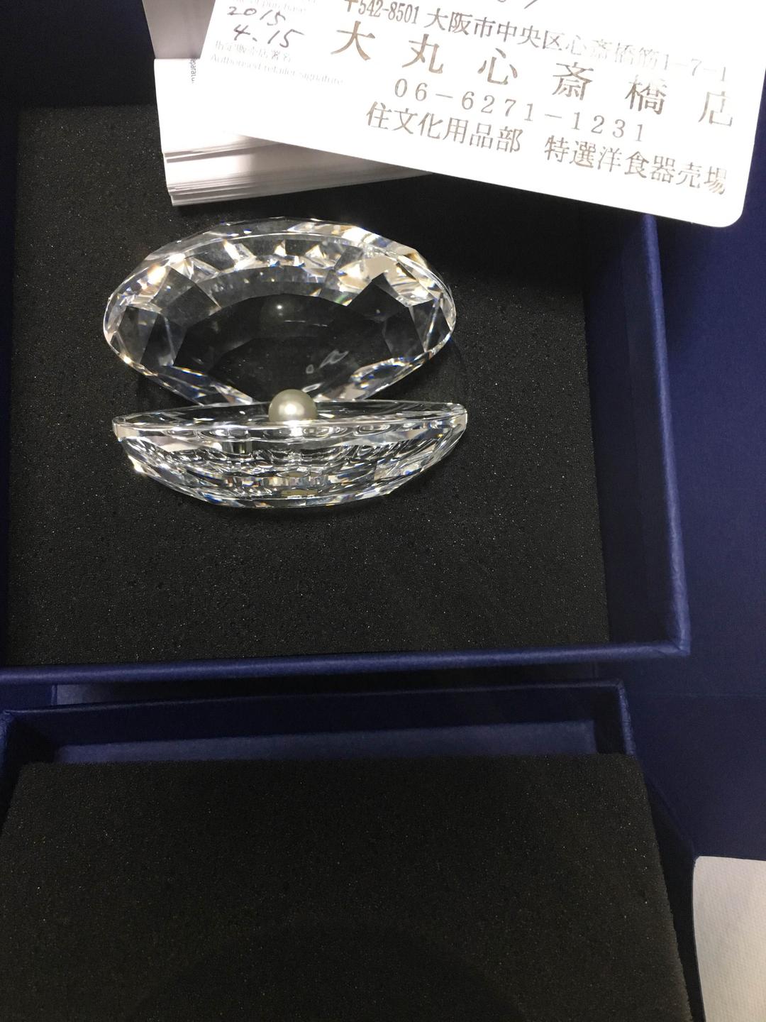 SWAROVSKI シェル 貝殻 置物