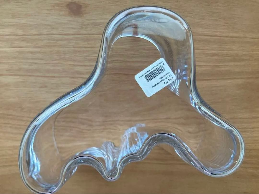 イッタラ アルヴァ・アアルト ベース 160mm クリア