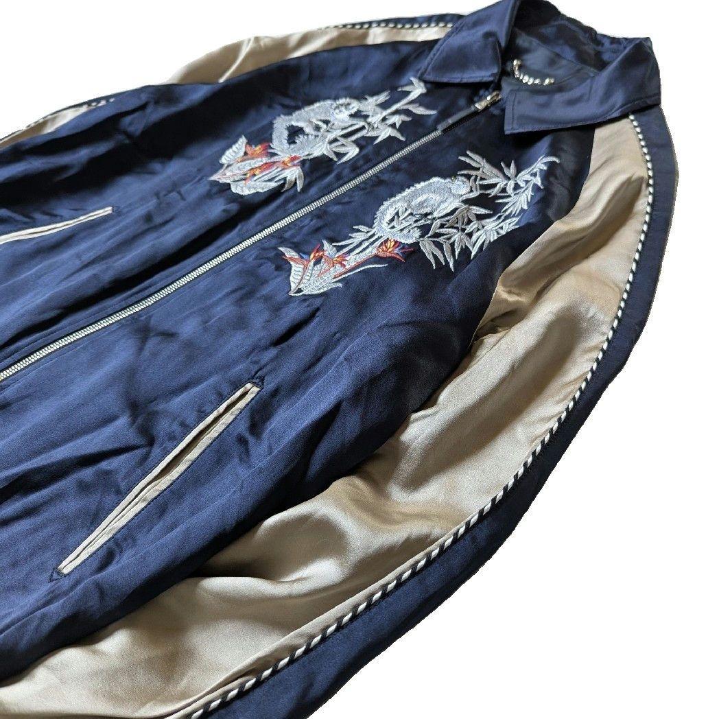 【人気モデル】 ルイヴィトン スカジャン ジャケット サイズ52 XL 刺繡