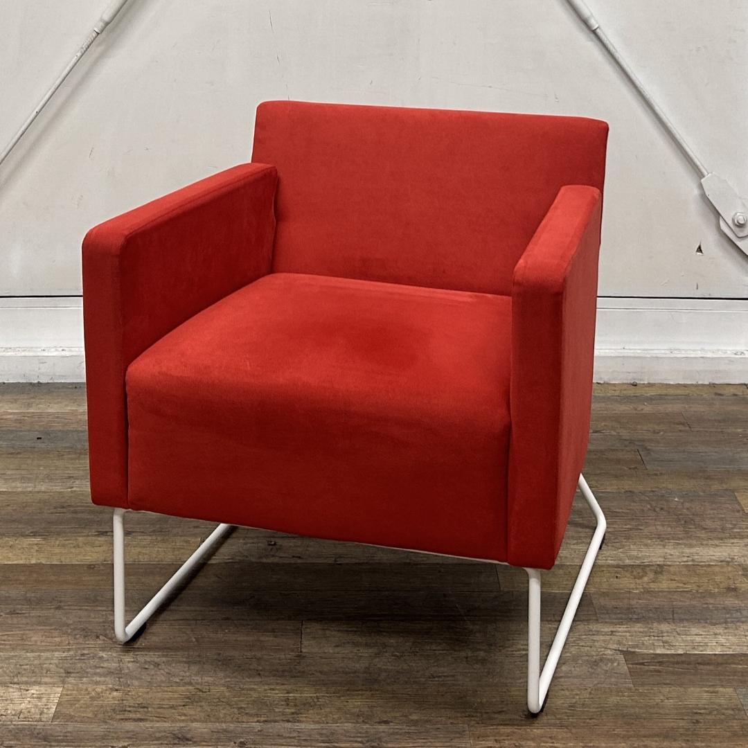 Cassina ixc. ラウンジチェア LATO レッド ホワイト