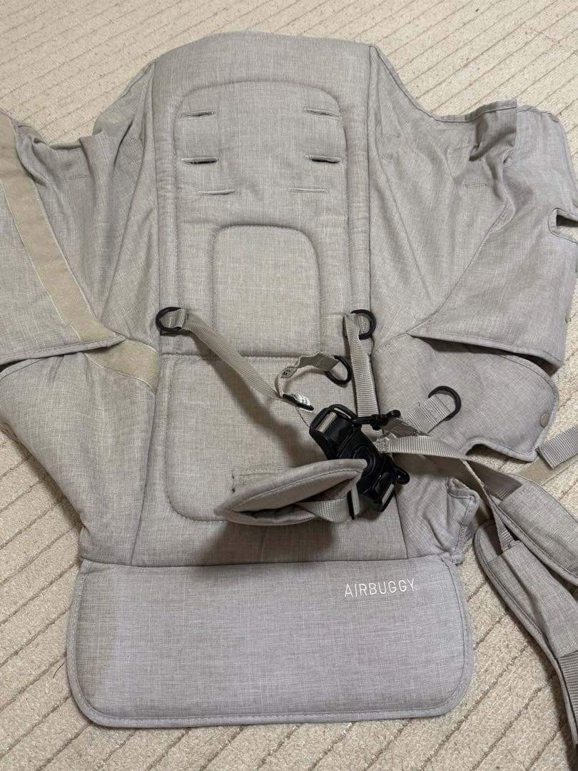 AIR BUGGY エアバギー ココダブル ベビーカー 双子 ベージュ