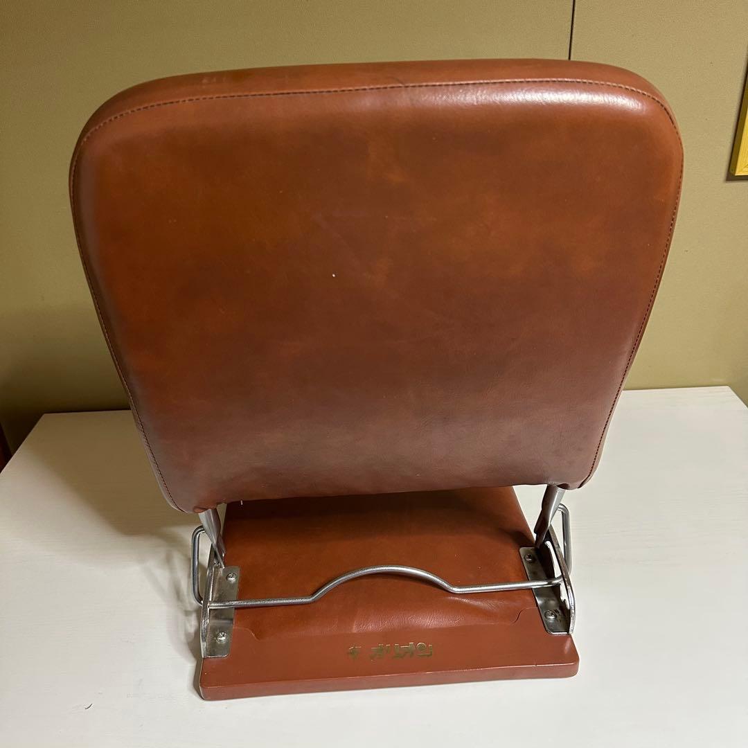 【希少！】⭐オリオン座椅子2脚セット⭐昭和レトロ 折りたたみ可能 茶ブラウン