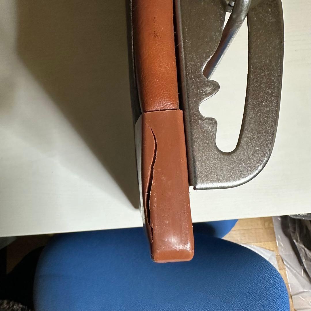 【希少！】⭐オリオン座椅子2脚セット⭐昭和レトロ 折りたたみ可能 茶ブラウン