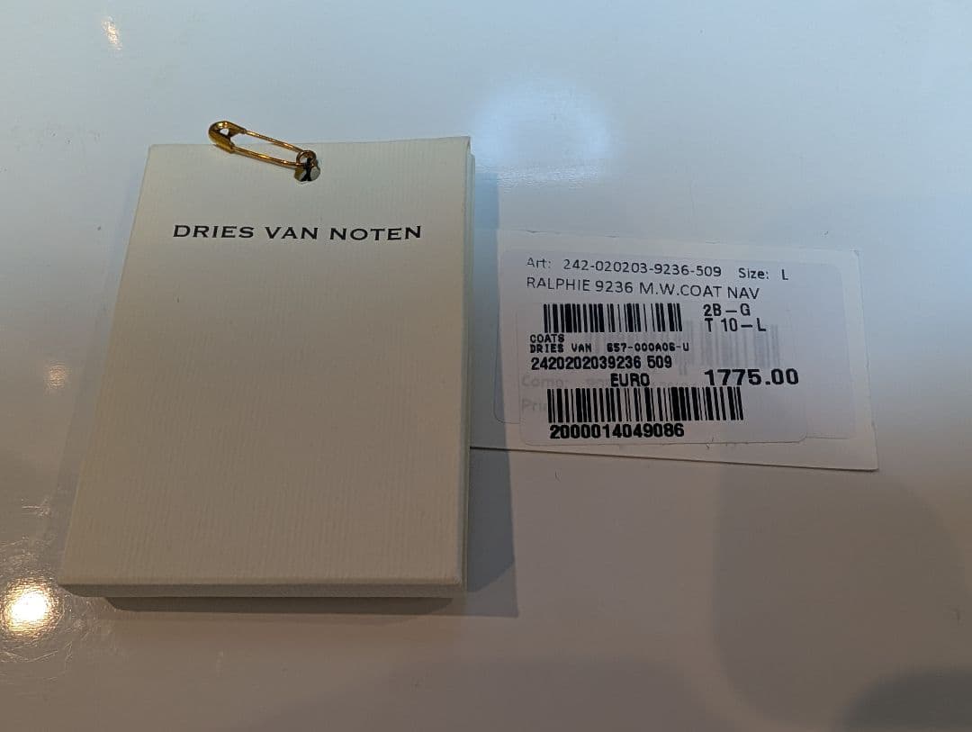 【くうら】DRIES VAN NOTEN M.W. Coat