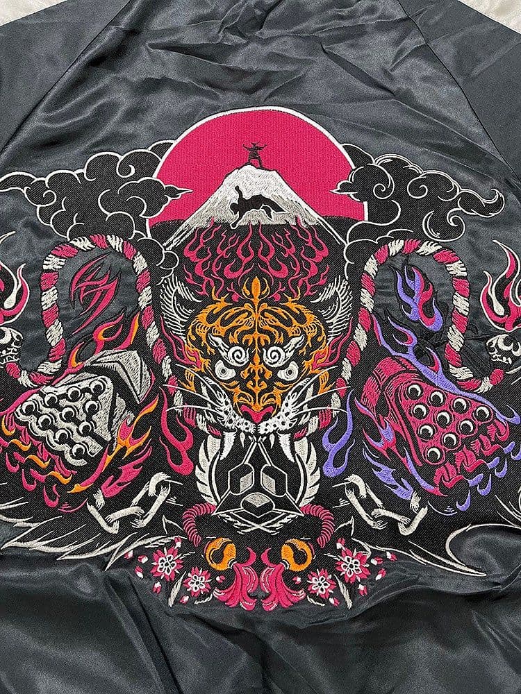 【希少品】超・鉄拳祭 鉄拳8 スカジャン 刺繍 三島 新品 未使用