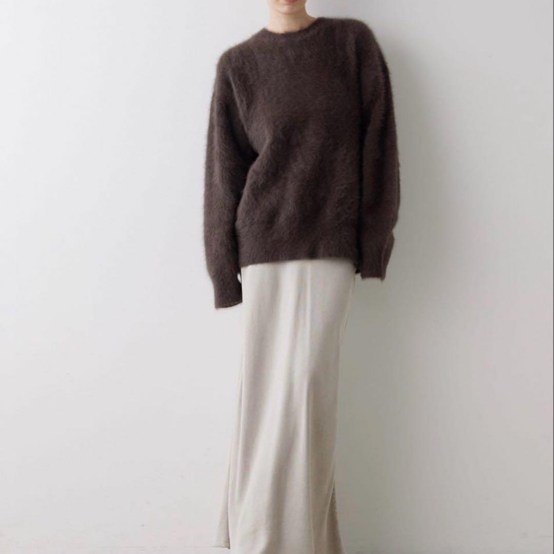 ブ*ー様 Whim Gazette カシミヤ混クルーネックニット