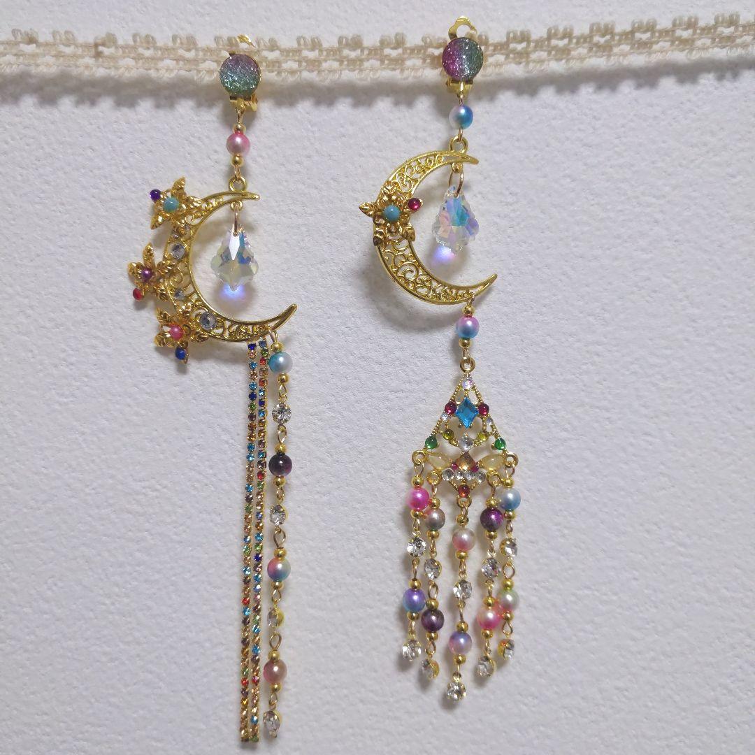 みつき　月のイヤリング