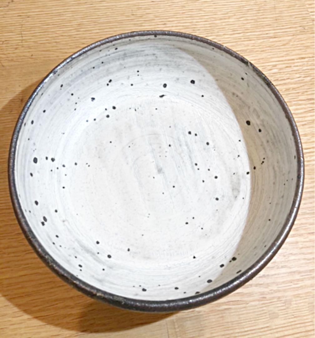 【入手困難・新品未使用】文五郎窯　奥田章　トクサ角皿　＆　ひび割れ浅どんぶり