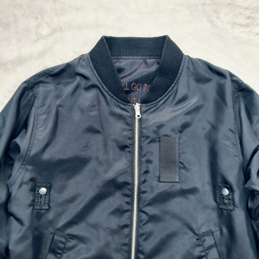 HOUSTON　ベトナムジャケット　MA-1　リバーシブル　龍　虎　刺繍　L