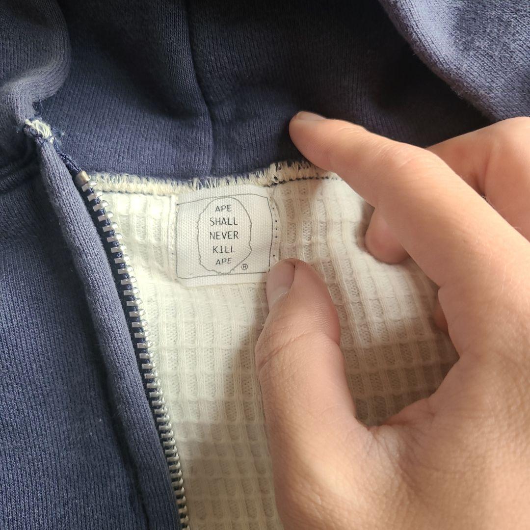 bape 90s　サーマルジップパーカー　A BATHING APE　 初期