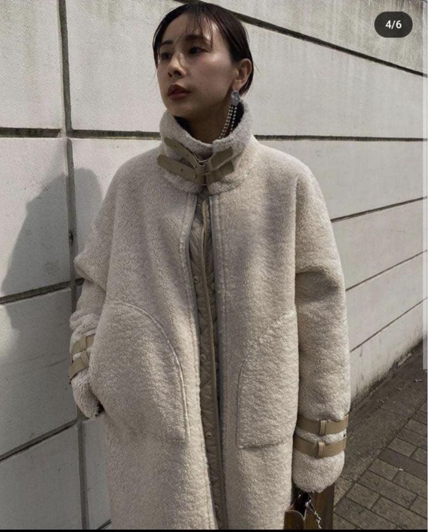 ameri vintage 2way ロングコート