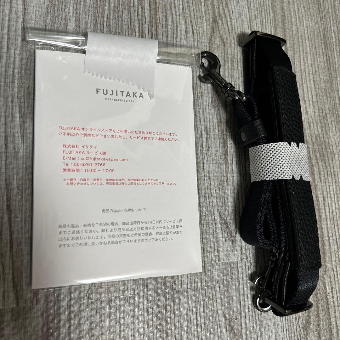 FUJITAKA 日本製　2wayレザートートバッグ　スモール