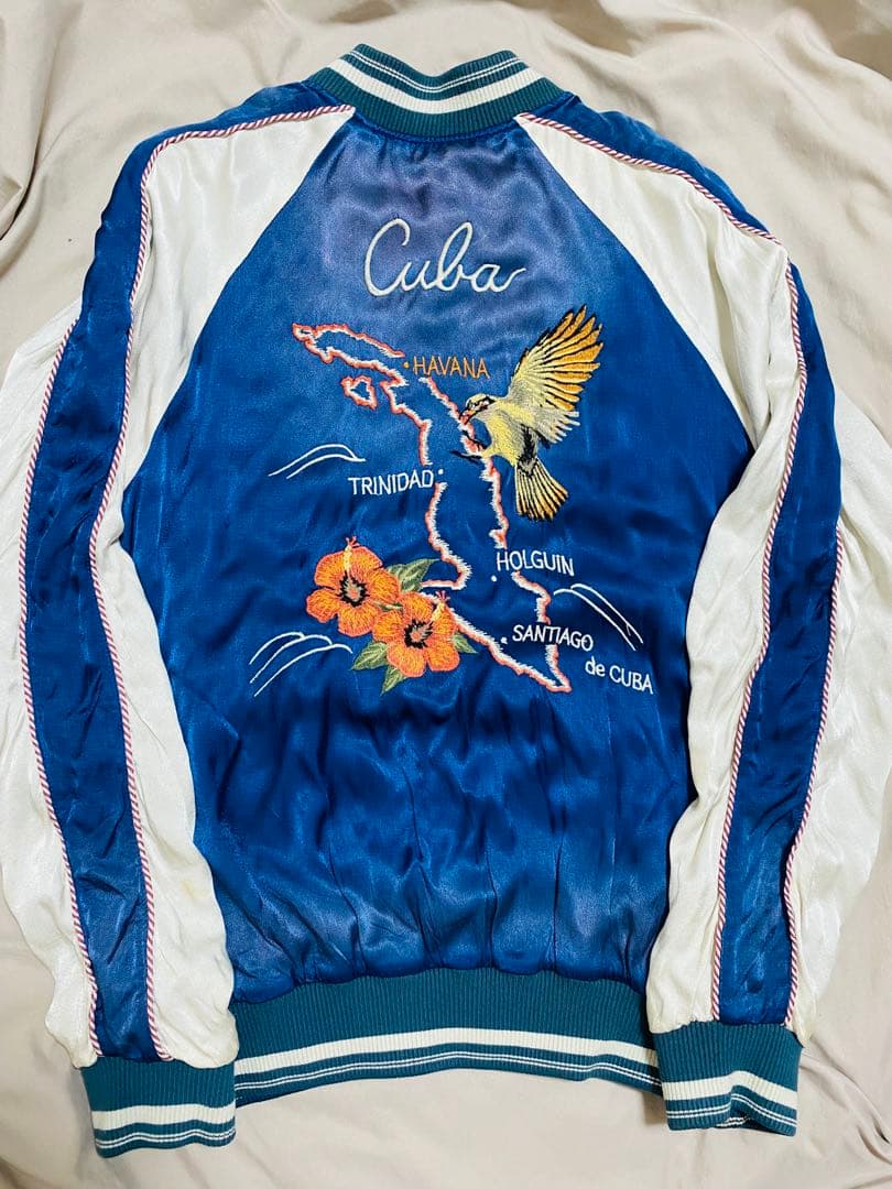 GOA Cuba スカジャン 日本限定 ２面用 unisex レーヨン