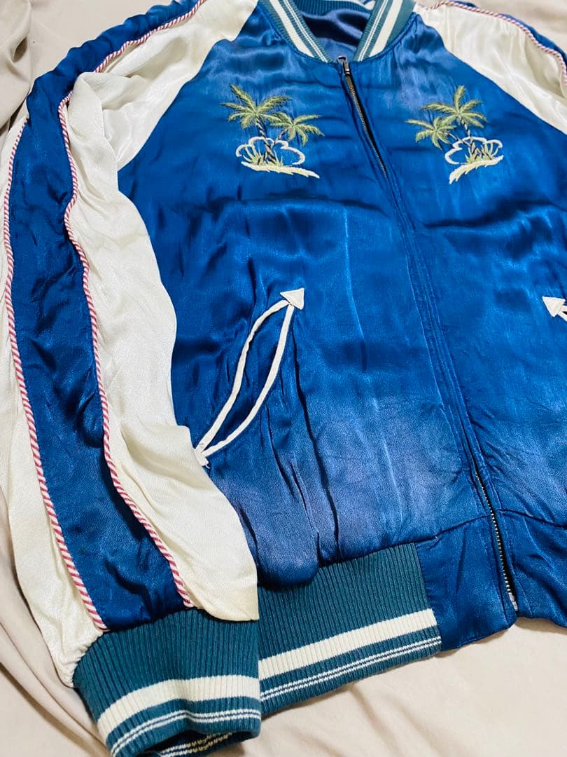 GOA Cuba スカジャン 日本限定 ２面用 unisex レーヨン