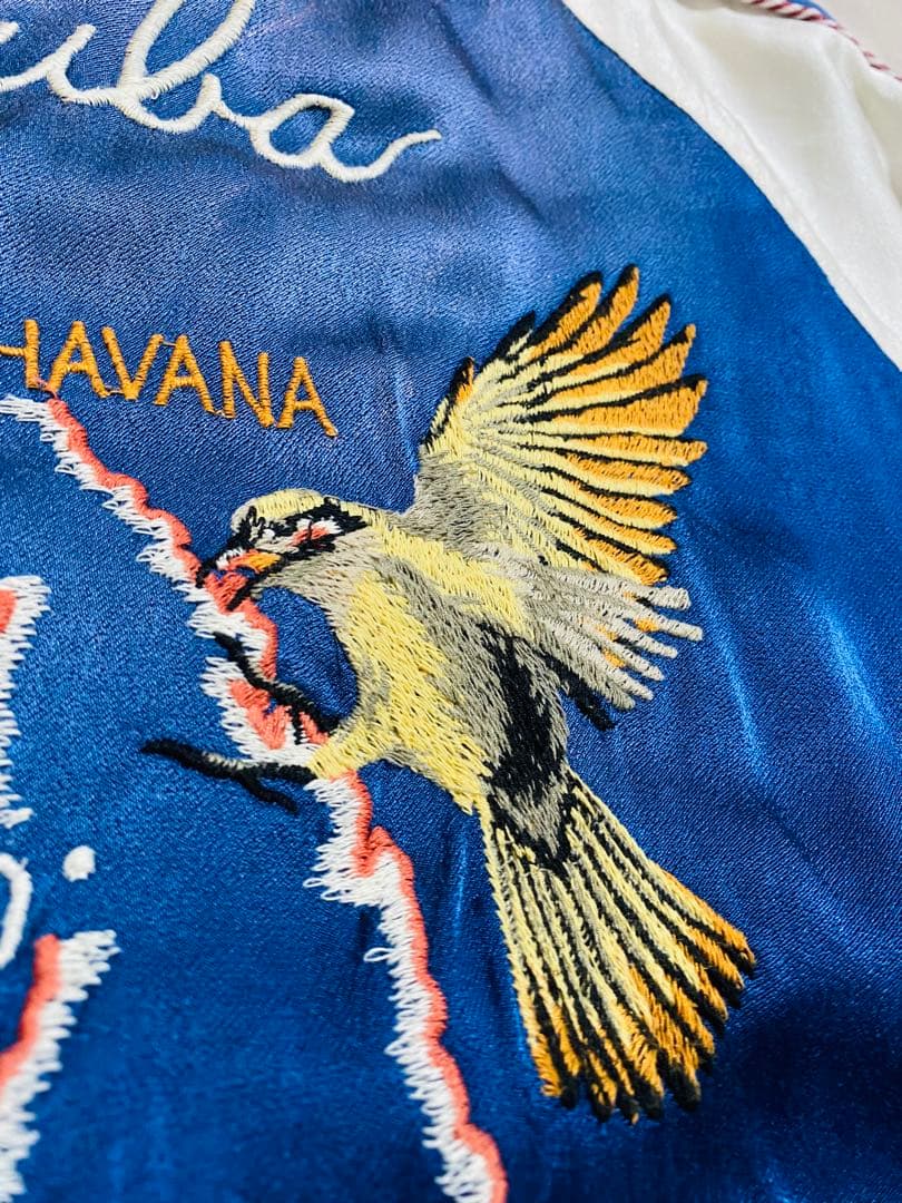 GOA Cuba スカジャン 日本限定 ２面用 unisex レーヨン