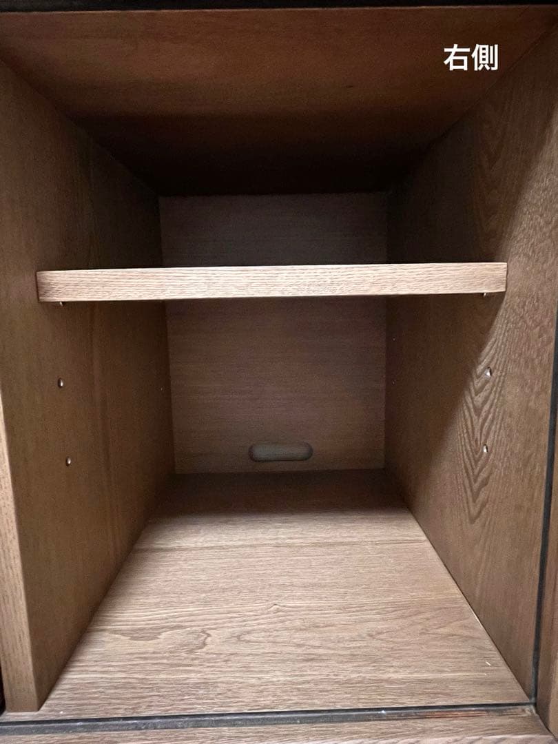 FALT 木製リビングボード サイドボード 収納 無垢材 幅120cm