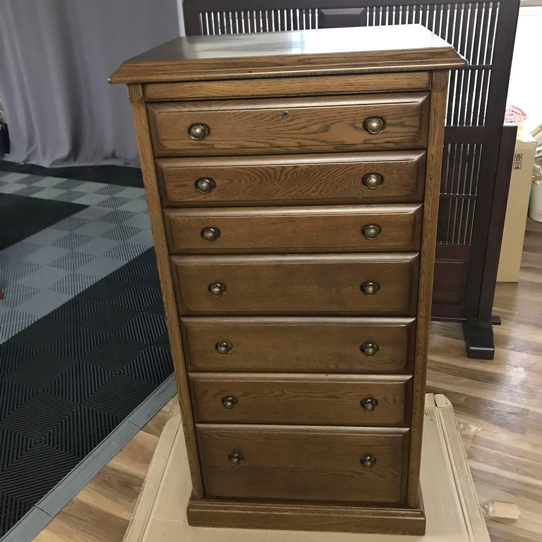 高級ナラ材　チェスト