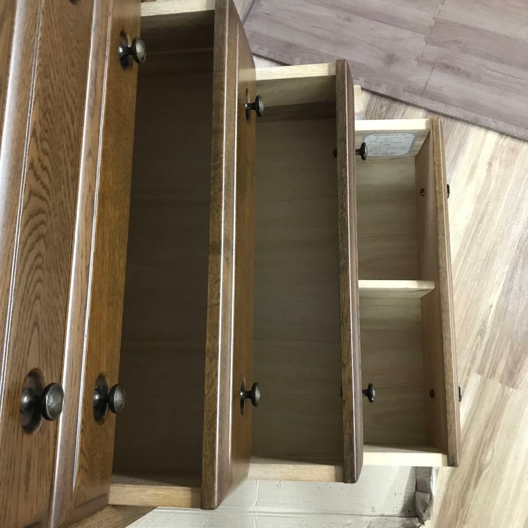 高級ナラ材　チェスト